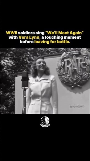 WWII Soldiers Sing “We’ll Meet Again” Before Battle #beyond5000 #warhistory #history