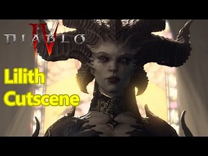 Diablo 4 Lilith cutscene, introduction at church