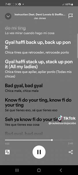 Videos de Raul Eduardo Jacobo 𓃠🍂 (@rauleduardojacobo) con “Instruction (Originally Performed by Jax Jones Ft. Demi Lovato & Stefflon Don) [Karaoke Version] - Hit The Button Karaoke”