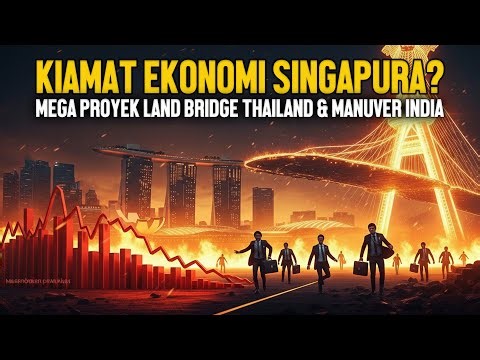 Kiamat Ekonomi Singapura? Mega Proyek Land Bridge Thailand & Siasat 'Gatekeeper' India