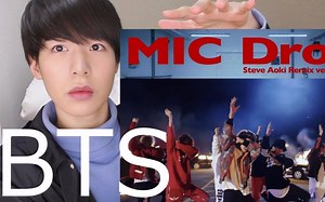 BTS MIC Drop MV Japanese reaction テテかっこよ（防弾少年団）