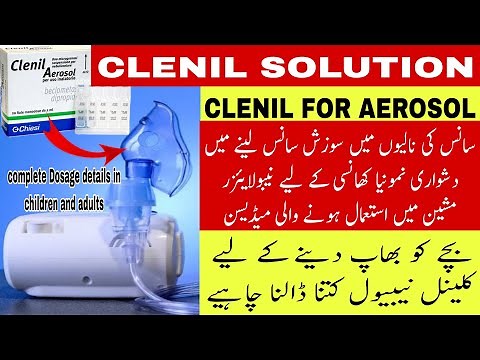 clenil solution nebulization | clenil for aerosol nebule | how to nebulize with clenil