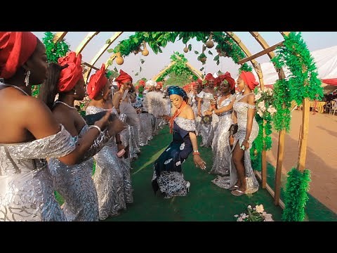 This Nigerian Traditional Wedding Entrance Will take Your Breath Away!