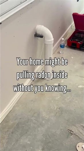 Your home might be pulling radon inside without you even realizing it, all because of something