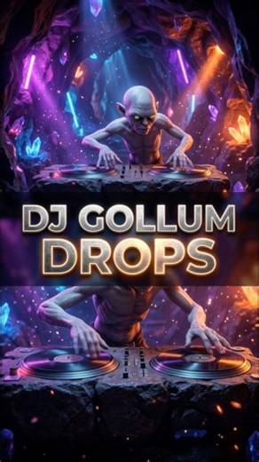 DJ Gollum DROPS 🎧 Middle-Earth Remix