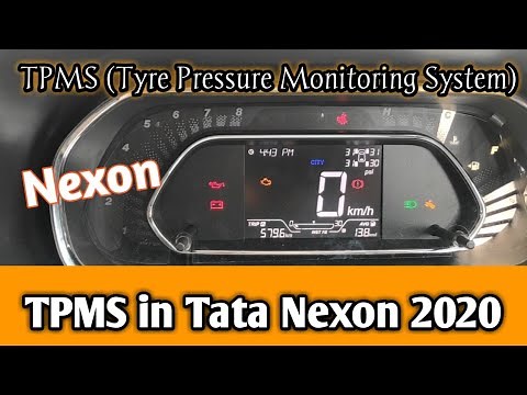 Tata Nexon 2020 TPMS Feature and Accuracy Explained | Nexon Tyre Pressure Monitoring System | Hindi