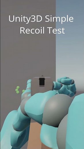 Unity3D - FPS Recoil and Ballistics Test