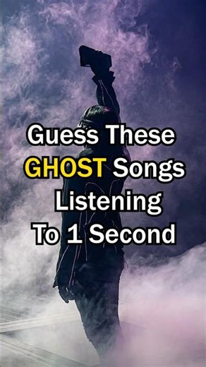 Guess the GHOST Song Listening To 1 Second #ghostband #shorts