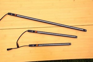 Magnetic LED Light Strips- 2 Colour Orange and White - Drifta Camping & 4WD