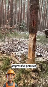 8.9M views · 10K reactions | The Precision Art of Directional Cutting: Safely Felling Trees #precision #techniques #arborism | Dicas Sobre Dicas | Facebook