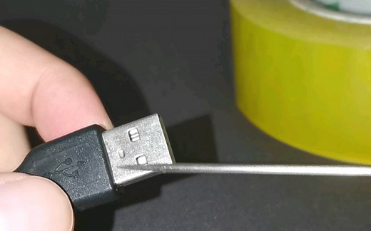 简单清洁usb口，修复接触不良