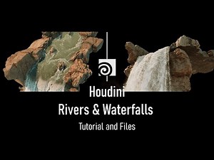 Build Rivers and Waterfalls in Houdini | Tutorial + Files Available