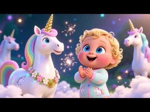 Baby’s Unicorn Parade Day 🦄🌈🎉 | Magical Nursery Rhyme for Kids | Preschool Learning Song