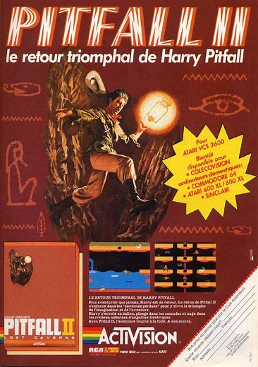 Pitfall 2 (1984) (Activision) (PAL) ROM Free Download for Atari 2600 - ConsoleRoms