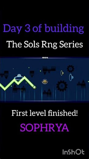Day 3 of building Sols Rng series #gameplay #geometrydash #leveldesign