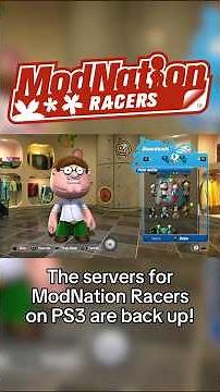 ModNation Racers is BACK ONLINE #shorts #ps3 #playstation #modnation
