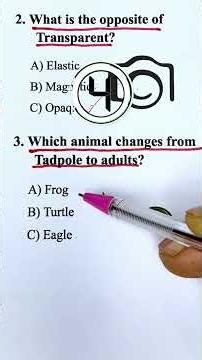 Test Your Brain with These Science Questions #shorts
