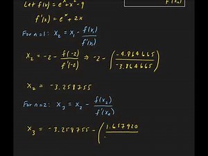 Example 1: Newton's Method