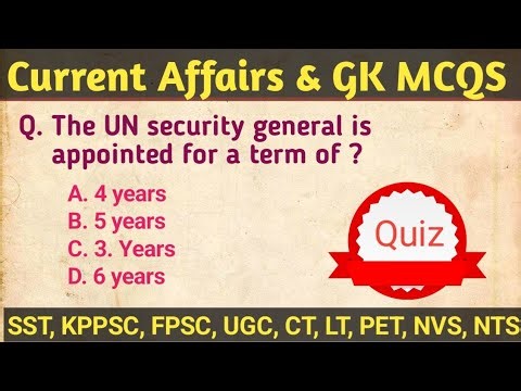 Top current affairs and GK mcqs | most repeated questions | competitive exams preparation | css, pms