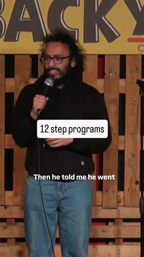 Gonna need more than 12 steps #comedy #standup #jokes