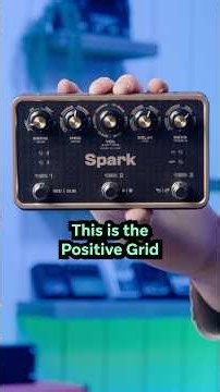 The Positive Grid Spark Pedal is your entire rig, ready to go anywhere you go ⚡️ #sparkpedal