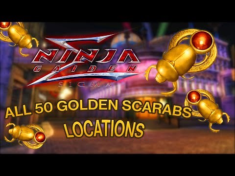 Where to find all 50 Golden Scarabs! - 【 NINJA GAIDEN SIGMA 】MASTERS COLLECTION
