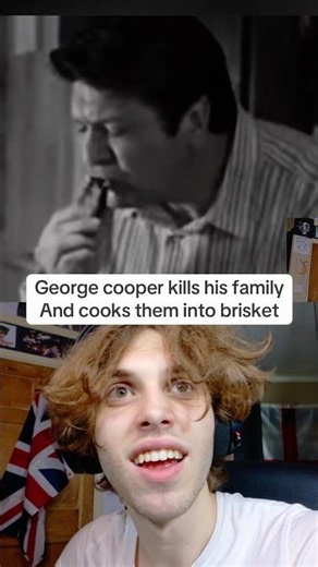 George Cooper turns his family into brisket..