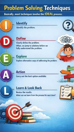 🔍 Problem Solving Techniques – Follow the IDEAL Process