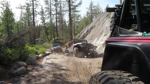 OHV 4x4 Off-roading on the Stanislaus National Forest