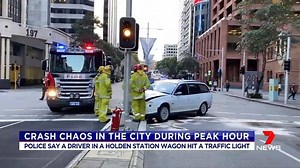 13K views · 26 reactions | There's been a crash in the heart of the city this evening, causing massive delays for commuters during peak hour. | 7NEWS Perth | Facebook