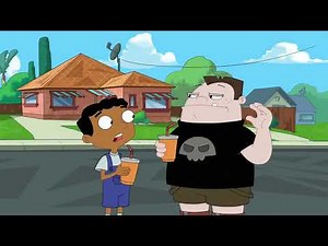Phineas and Ferb: Buford mocking Bajeet with hand