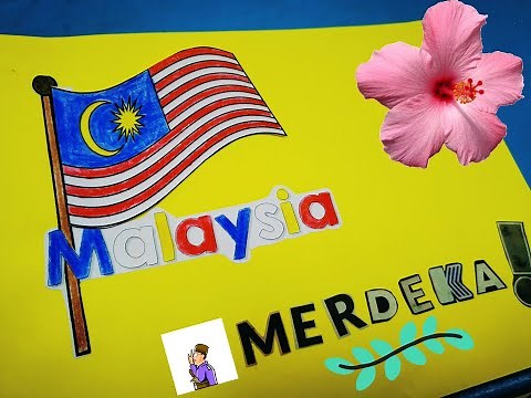 Buku Skrap Hari Kemerdekaan | Malaysia Merdeka #foliosejarah
