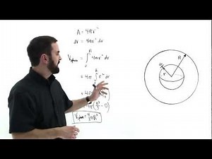 Volume of a Sphere (equation derived with calculus)