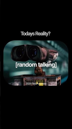 WALL-E TRIED TO WARN US