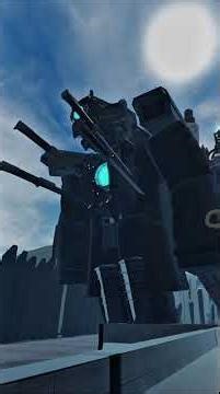 Sentient Showcases Reworked Upgraded Titan Cameraman! (Part 2) | #strangebathtubwar #shorts #skibidi