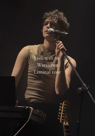 Listen to me✨▪️Jann▪️Liminal tour▪️Warszawa📍03.12. #jannmusic #jannwarsaw