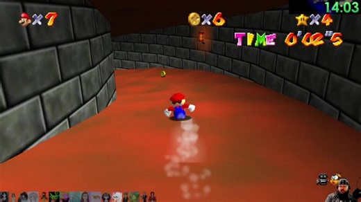 The Nth Annual FlannelPatch Super Mario 64 70-star \