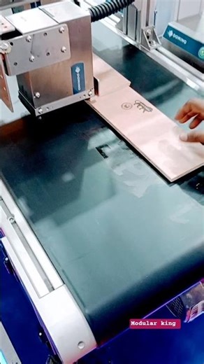 PLY PRINTING MACHINE II #indiawood #plywoodmachine #viral #viralshorts