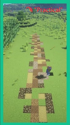 Minecraft Garden Path Ideas | 3 Easy Path Designs #shorts