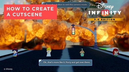 How to Make a Cutscene - Disney Infinity 3.0 Tips and Tricks
