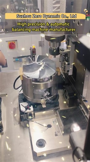 Two station automatic balancing machine for power tool impellers - Zero Dynamic.