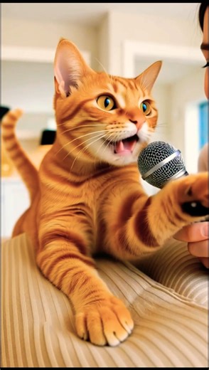 Funny Cat Interview 😂 | Cute Cat Giving Real Answers | Short Comedy Clip #CatInterview #TalkingCat