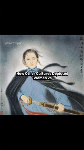 How Other Cultures Depicted Women vs Medieval Art.. #history #art