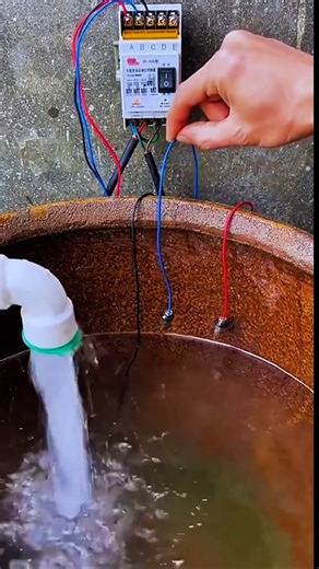 automatic sensor system Switch in water motor. #shorts #short #shortsfeed