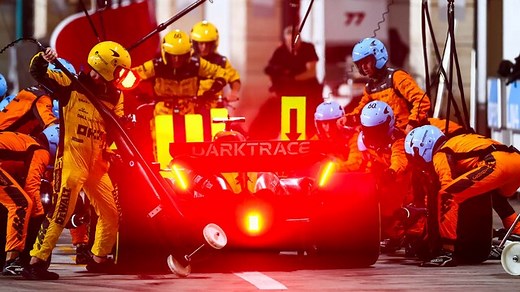 WATCH: McLaren set new F1 pit stop record with spectacularly quick tyre change in Qatar