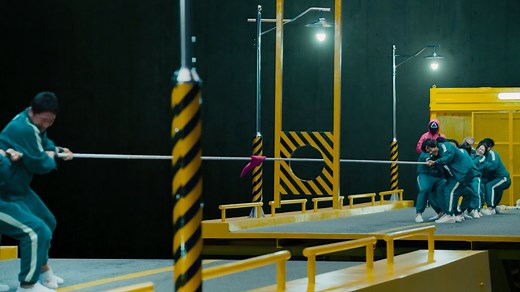 6.4M views · 153K reactions | Squid Game invented the most terrifying version of tug-of-war possible | Netflix | Facebook