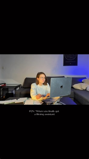 While I’m filming my New Year mini-film, this cute behind-the-scenes moment happened by accident