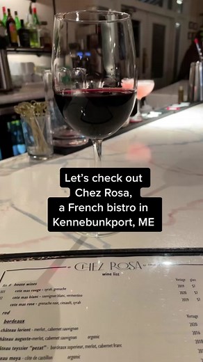 Charming French Bistro in Kennebunkport, Maine with Mouthwatering Steak Frites