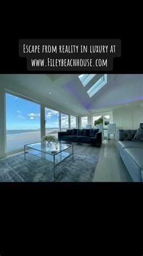Do you need a break from the real world? Escape from reality at the new build Filey Beach House with stunning views of Filey’s award winning bay. Relax and unwind from the sound of the sea lapping the shore. Sleeps 7 people plus a travel cot, 3 bedrooms, 3 bathrooms. Large deck with glass balcony, gardens, parking and an electric car charger. No pets allowed I’m afraid. www.fileybeachhouse.com #seaviewyorkshire #seaviewvilla #cottagesbythesea #beachholiday #getaway #coast #luxurygetaway #fileybr