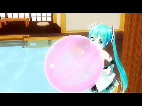 [imbapovi] miku blowing punchball